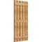 Ekena Millwork Spaced Board-n-Batten Shutters, Rough Sawn Western Red Cedar, 28 7/8W x 58H, PR RBS06S29X058RWR - alternate 4